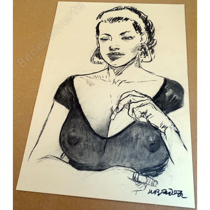 Tanino Liberatore - Dessin Original Dame