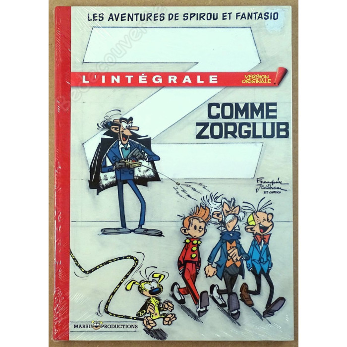 Franquin - Spirou et Fantasio Z comme Zorglub L'intégrale Tirage de luxe