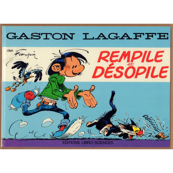 Franquin - Remplie et Désopile Tirage de Luxe avec Sérigraphie