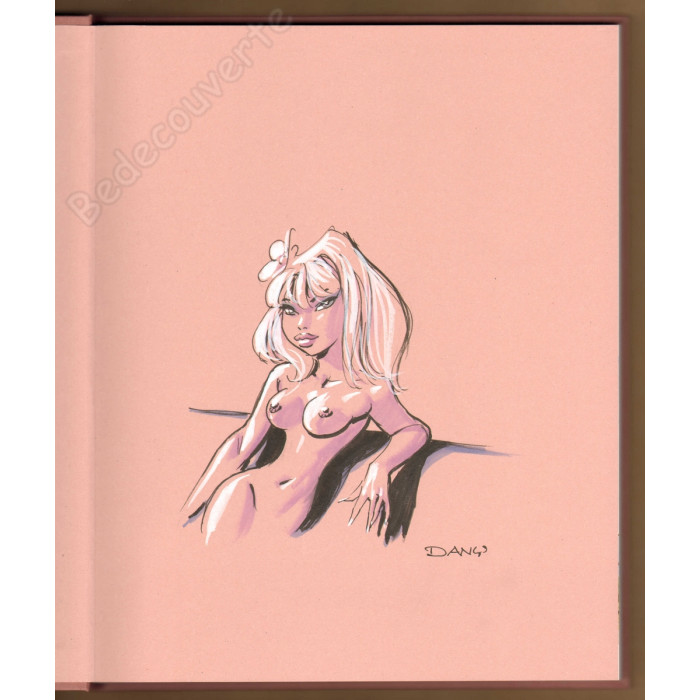 Dany - Artbook Dany dessine en toute liberté Version rose clair + Dédicace n°40/45