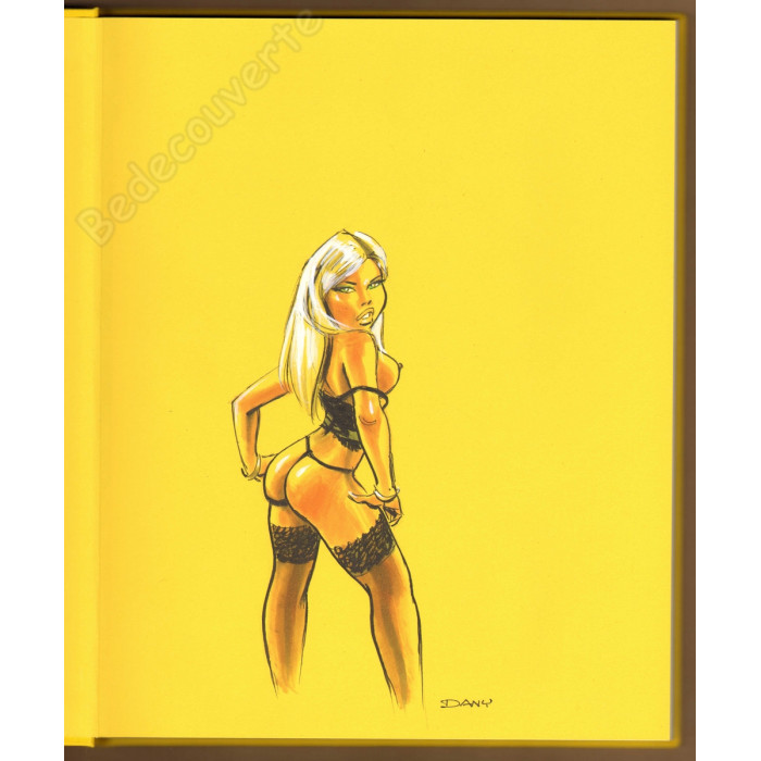 Dany - Artbook Dany dessine en toute liberté Version jaune + Dédicace n°3/50