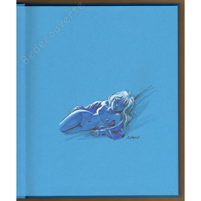 Dany - Artbook Dany dessine en toute liberté Version bleue + Dédicace n°34/80