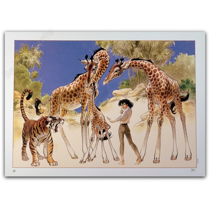 Frank Pé - Zoo Girafes