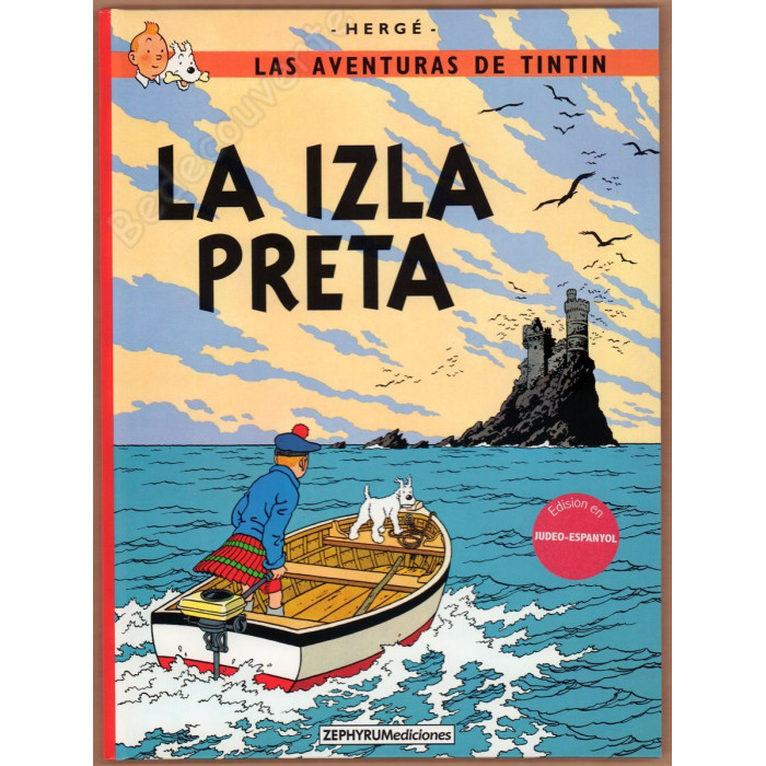 Hergé - Tintín La Izla Preta - Judeo-Espanyol