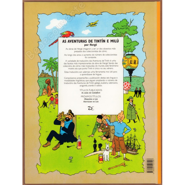 Hergé - Tintín As Xoias da Castafiore - Gallego