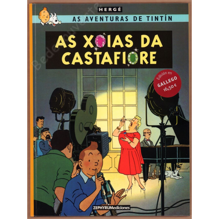 Hergé - Tintín As Xoias da Castafiore - Gallego