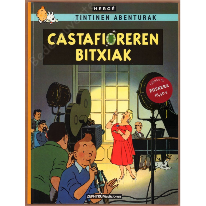 Hergé - Tintín Castafioreren Bitxiak - Euskera
