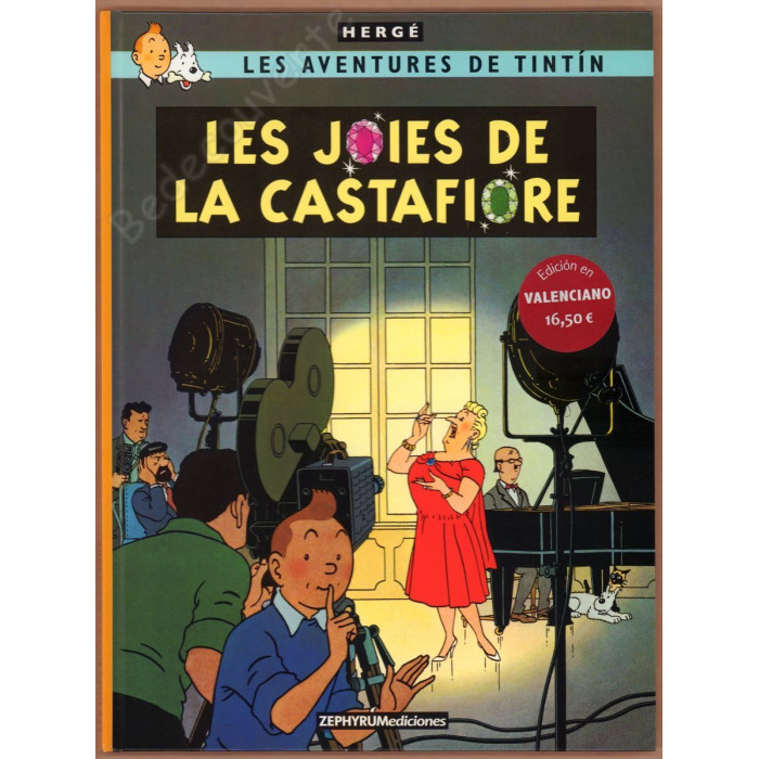 Hergé - Tintín Les Joies de la Castafiore - Valenciano