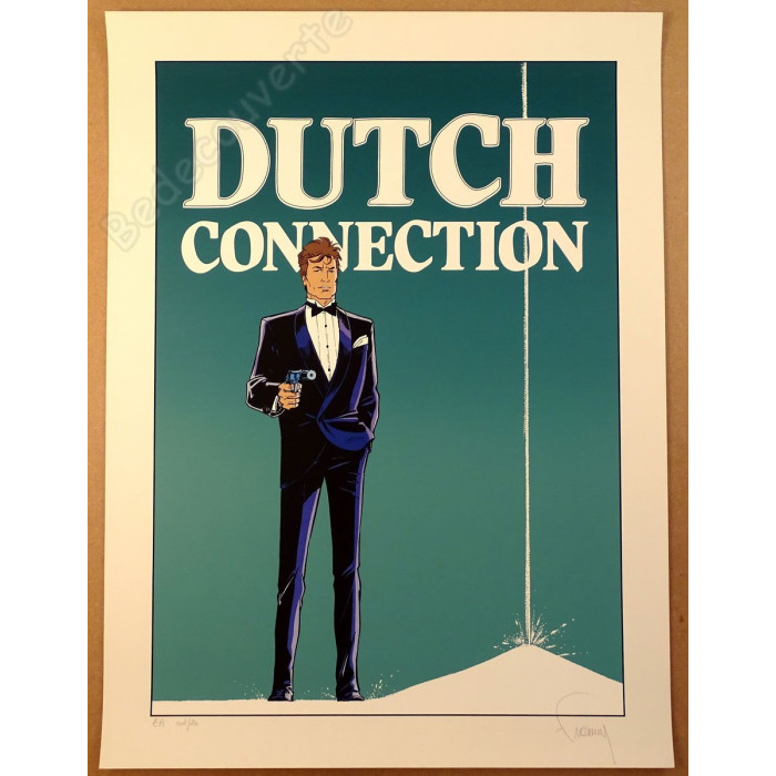 Francq - Largo Winch Dutch Connection Sérigraphie