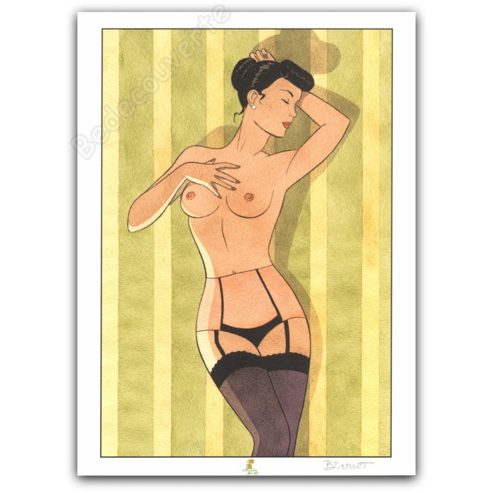 Berthet - Pin-up Amazonie BD