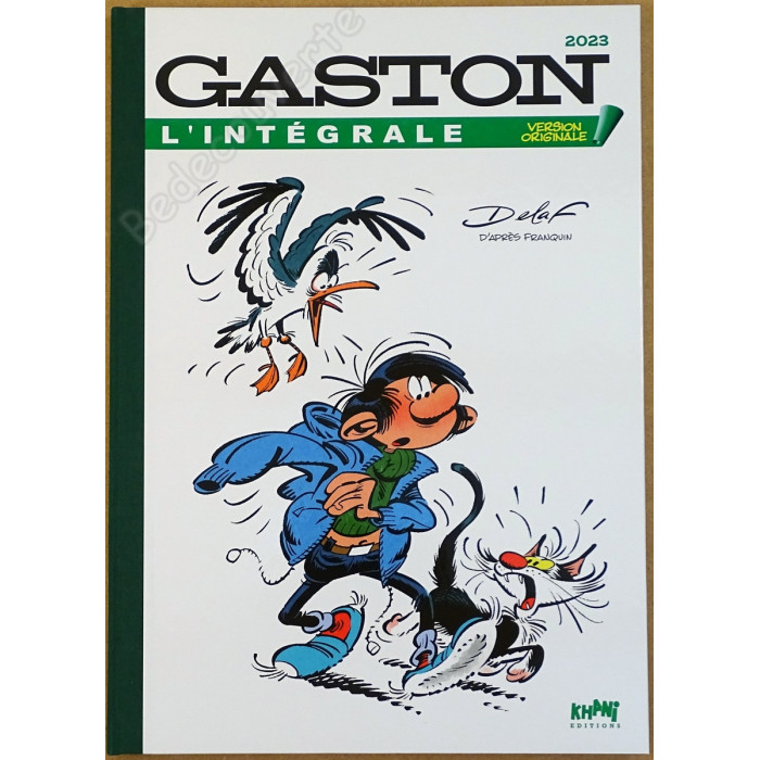 Delaf - Gaston L'Intégrale 2023 Tirage de luxe