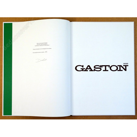 Delaf - Gaston 2023 Tirage de luxe