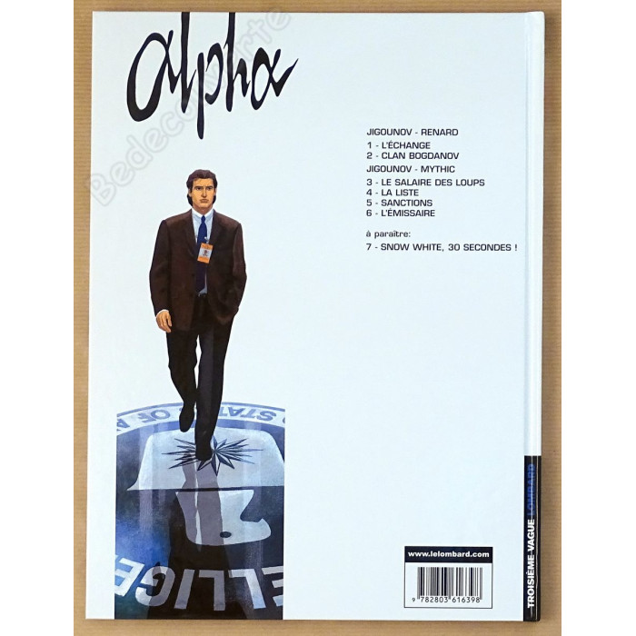 Jigounov - Alpha L Émissaire + Ex-Libris - EO