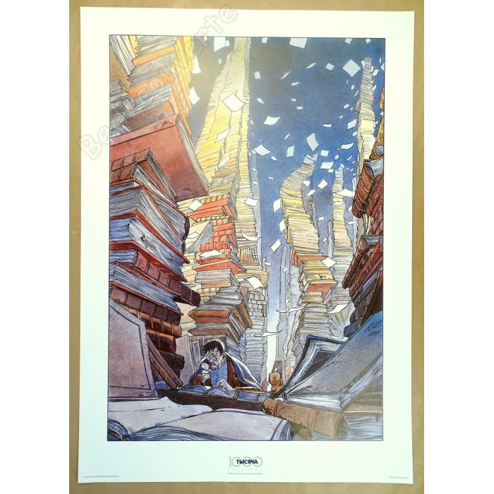 Schuiten - Bibliothèque Archiviste 1000 Editions