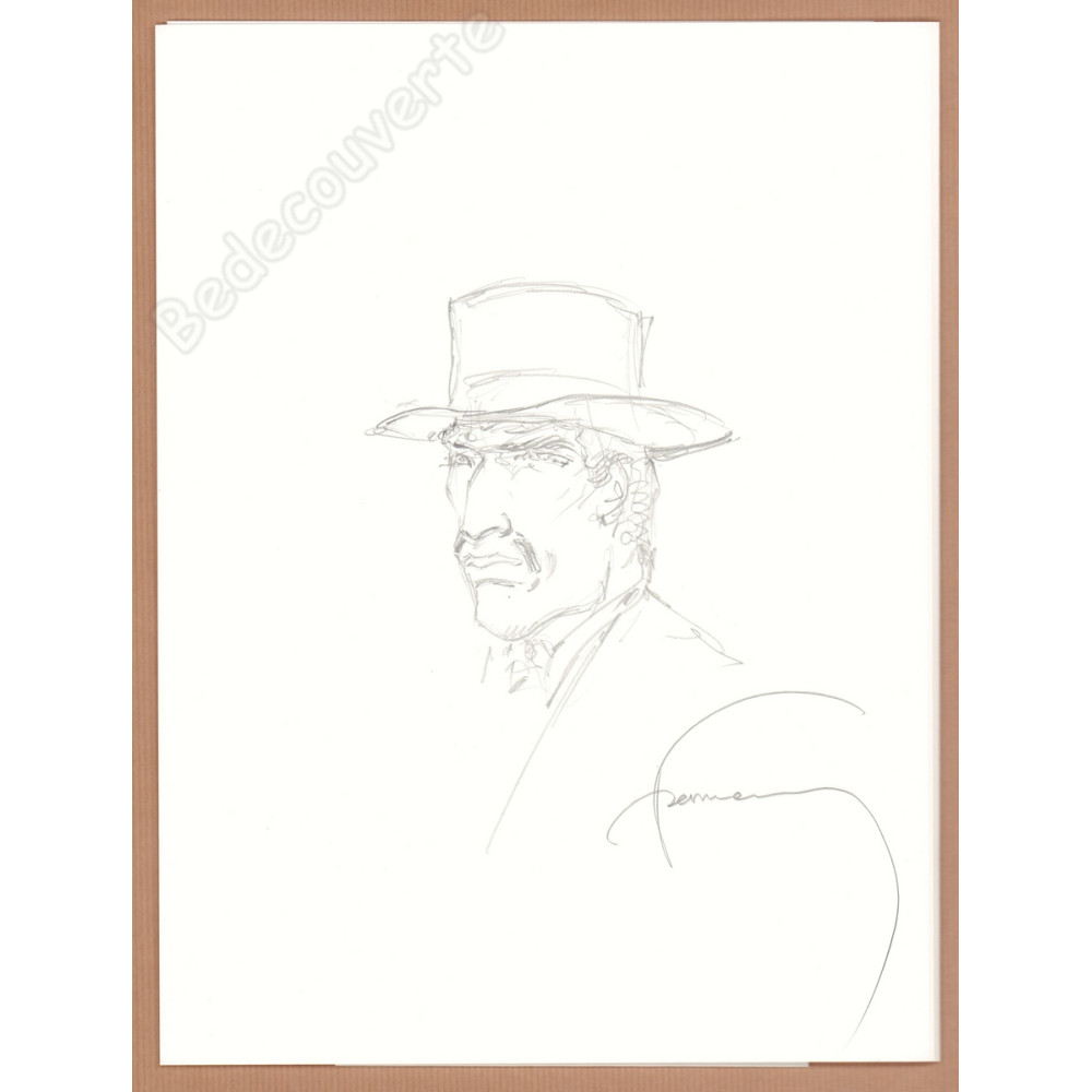 Hermann - Portfolio Il était 7 fois n°33 + Dédicace n°14/77 Hermann - Portfolio Il était 7 fois n°33 + Dédicace n°14/77