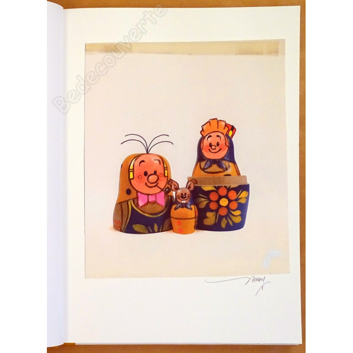 Janry - Spirou et Fantasio 42 Spirou à Moscou Tirage de luxe