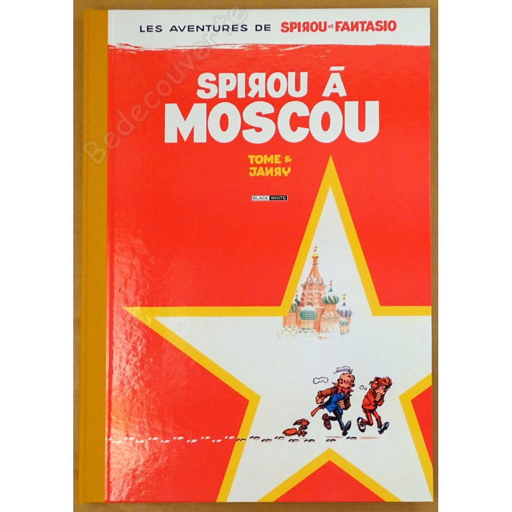 Janry - Spirou et Fantasio 42 Spirou à Moscou Tirage de luxe Janry - Spirou et Fantasio 42 Spirou à Moscou Tirage de luxe