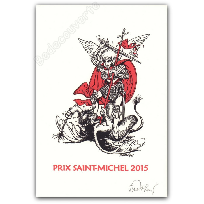 Walthéry - Natacha Prix Saint-Michel 2015 Variante