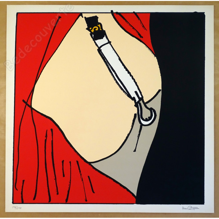 Hugo Pratt - Tango Sérigraphie 05 signée