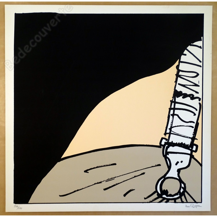 Hugo Pratt - Tango Sérigraphie 03 signée