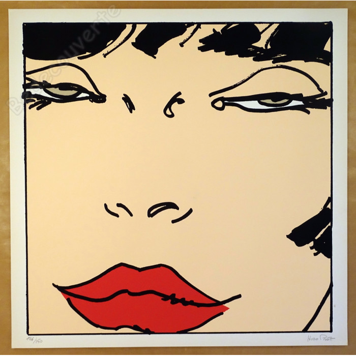 Hugo Pratt - Tango Sérigraphie 02 signée