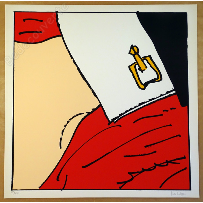 Hugo Pratt - Tango Sérigraphie 11 signée