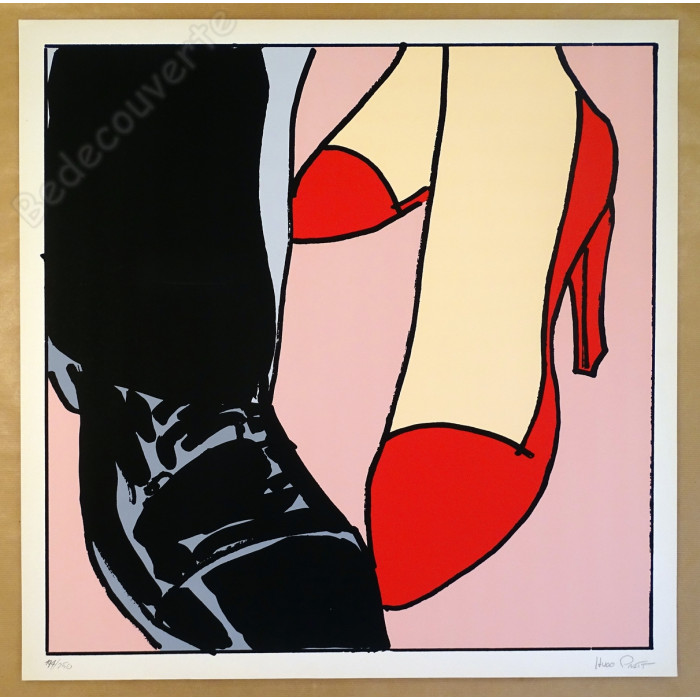 Hugo Pratt - Tango Sérigraphie 04 signée