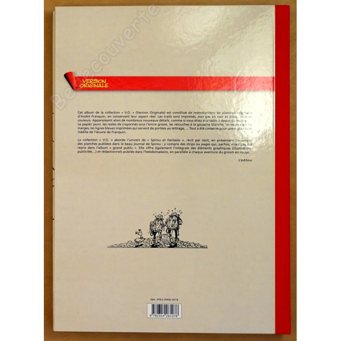 Franquin - Spirou et Fantasio Le Prisonnier du Bouddha L'intégrale Tirage de luxe