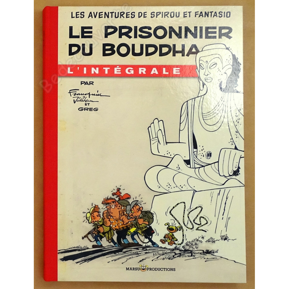 Franquin - Spirou et Fantasio Le Prisonnier du Bouddha L'intégrale Tirage de luxe Franquin - Spirou et Fantasio Le Prisonnier du Bouddha L'intégrale Tirage de luxe