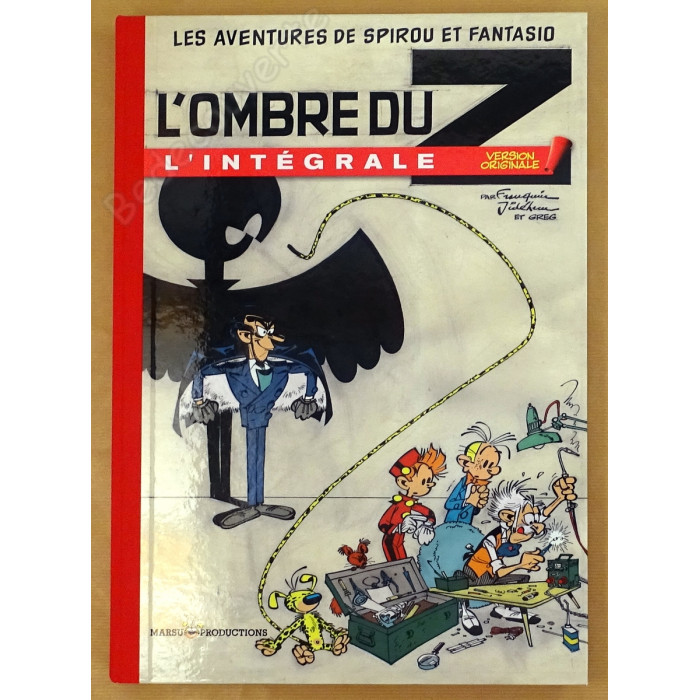 Franquin - Spirou et Fantasio L'Ombre du Z L'intégrale Tirage de luxe