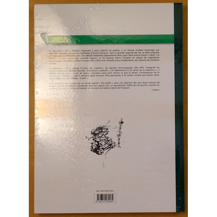 Franquin - Gaston L'Intégrale 1969 Tirage limité