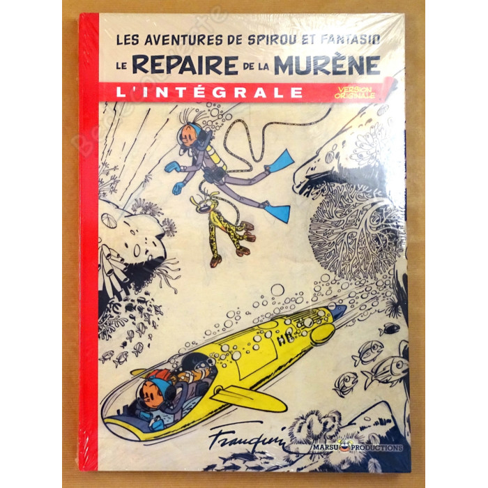 Franquin - Spirou et Fantasio Le Repaire de la Murène L'intégrale Tirage de luxe
