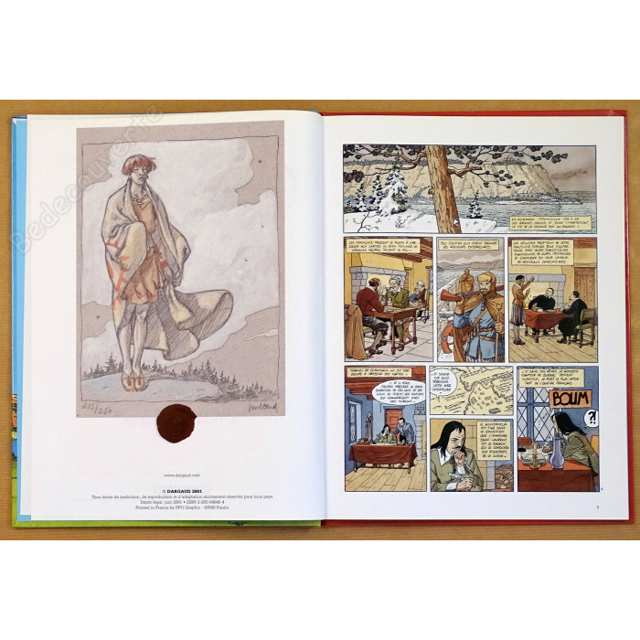Juillard - EO Plume aux vents Tome 3 + Ex-libris 215/250
