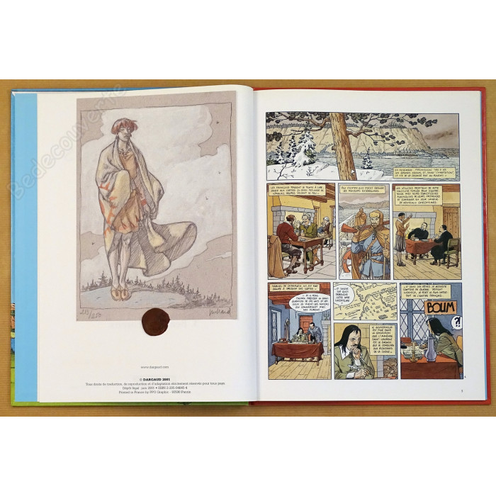 Juillard - EO Plume aux vents Tome 3 + Ex-libris 213/250
