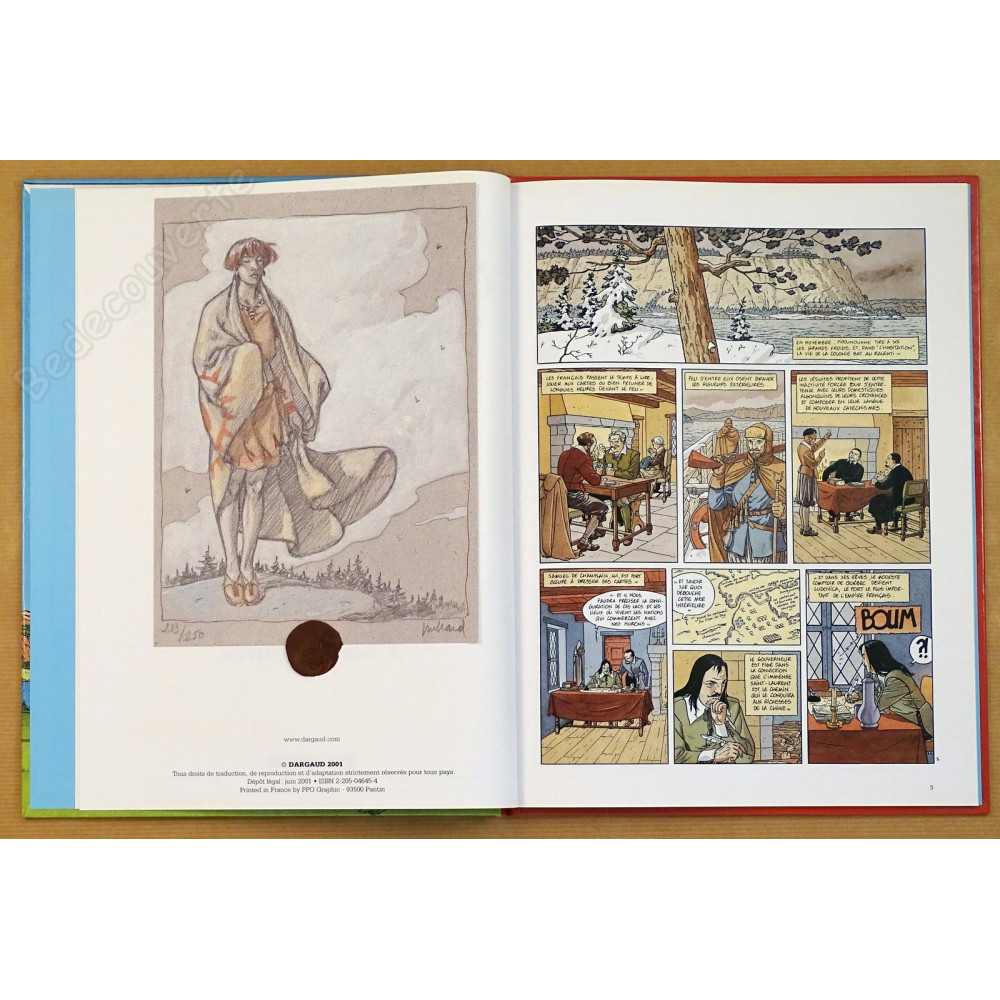 Juillard - EO Plume aux vents Tome 3 + Ex-libris 213/250 Juillard - EO Plume aux vents Tome 3 + Ex-libris 213/250