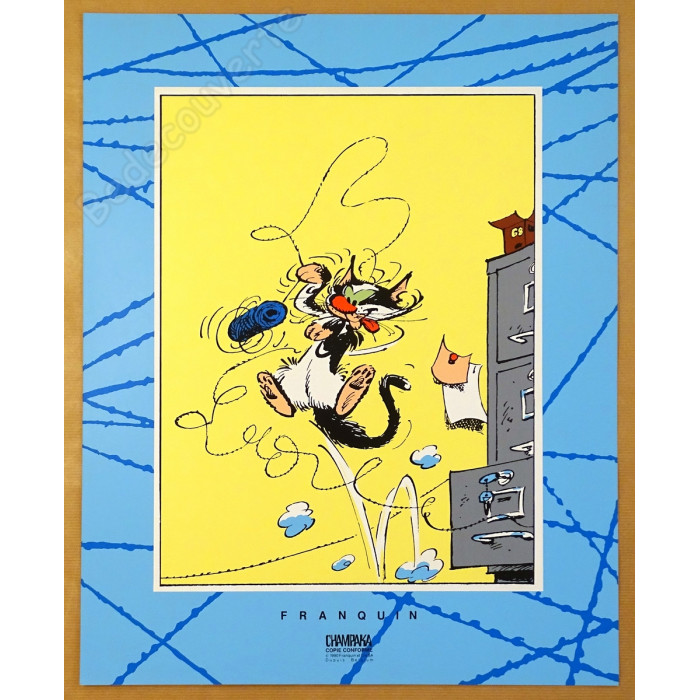 Franquin - Gaston Le chat Champaka 1990