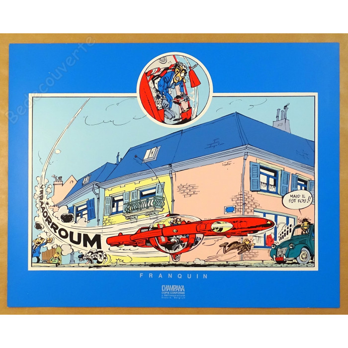 Franquin - Spirou et Fantasio Zorglub Champaka 1990