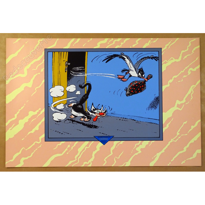 Franquin - Gaston Le chat et la mouette Champaka 1990