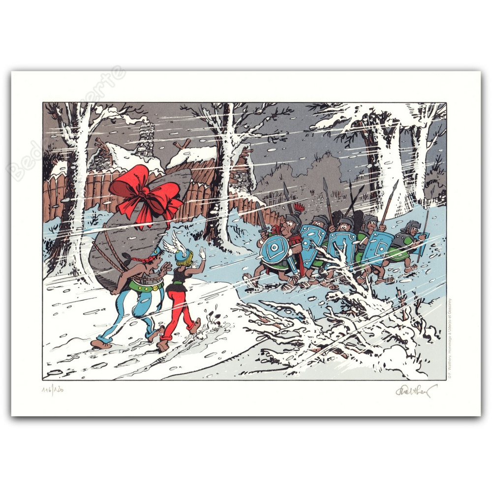 Walthéry - Hommage à Uderzo et Goscinny Walthéry - Hommage à Uderzo et Goscinny