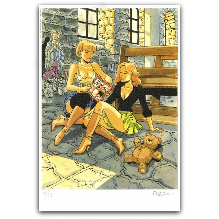 Meynet - L'Alpage disparu Un polar savoyard de Fanfoué 4 Bruno Graff Editions + Dessin Original J