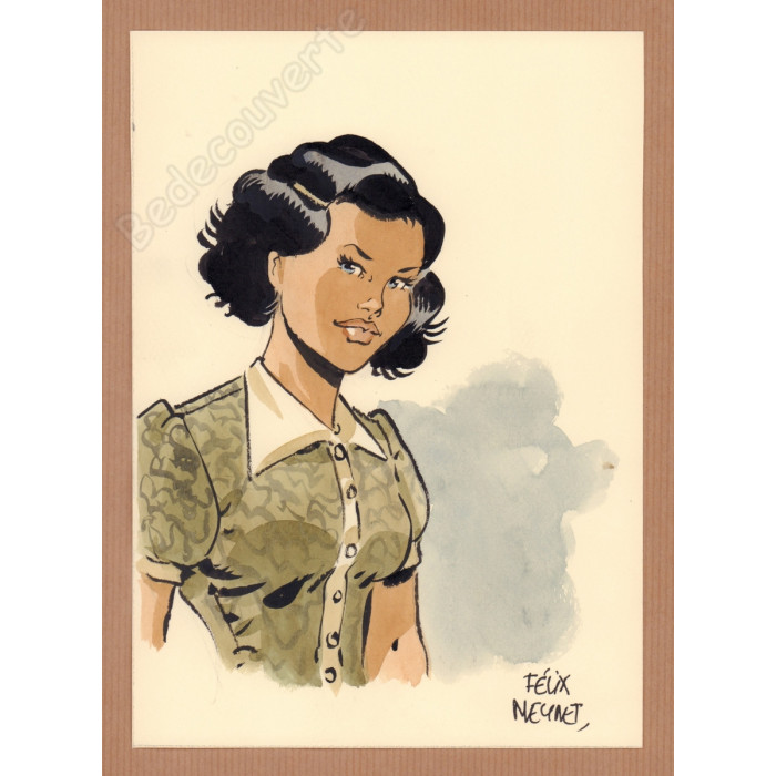 Meynet - L'Alpage disparu Un polar savoyard de Fanfoué 4 Bruno Graff Editions + Dessin Original K