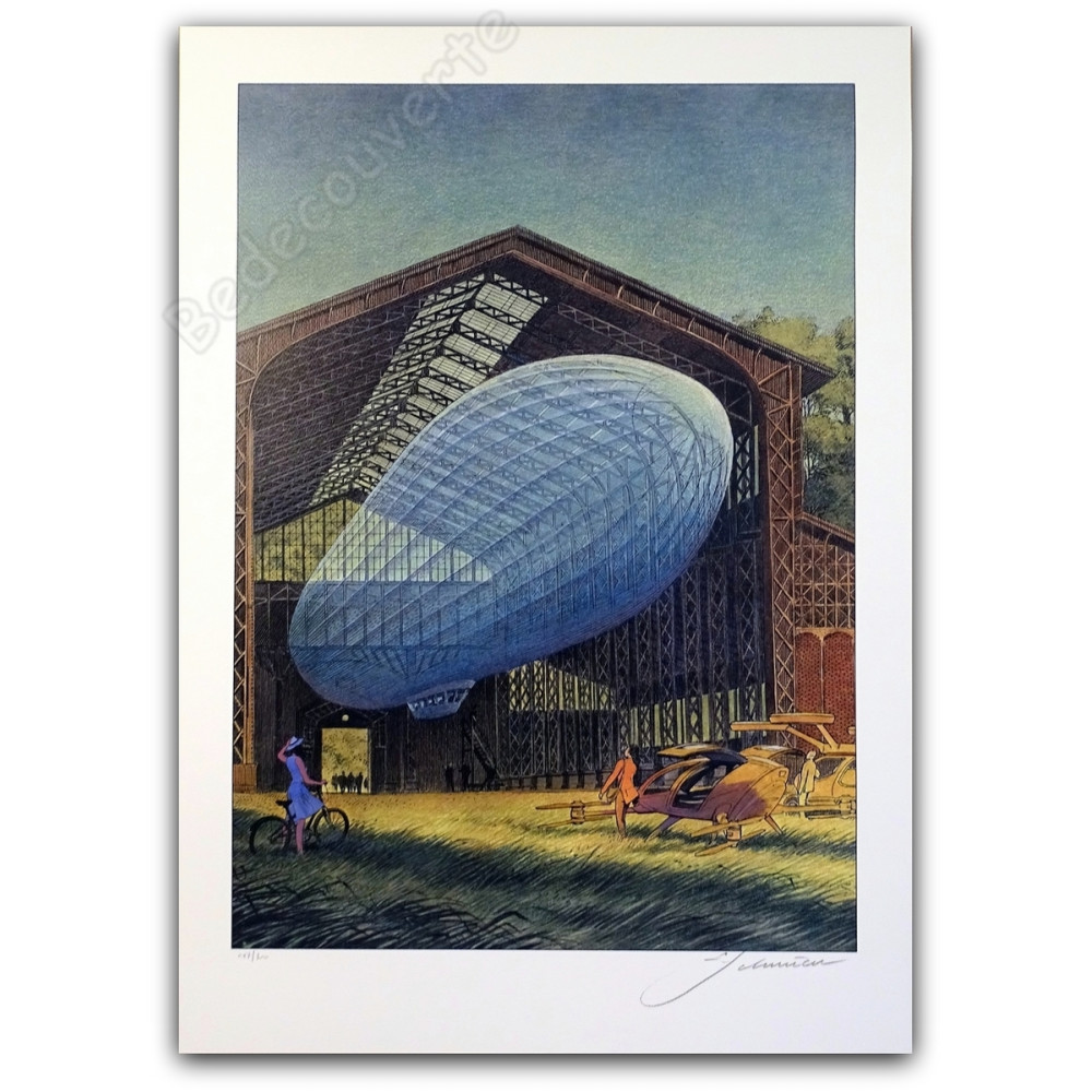François Schuiten - Le Hangar Y Version verticale François Schuiten - Le Hangar Y Version verticale