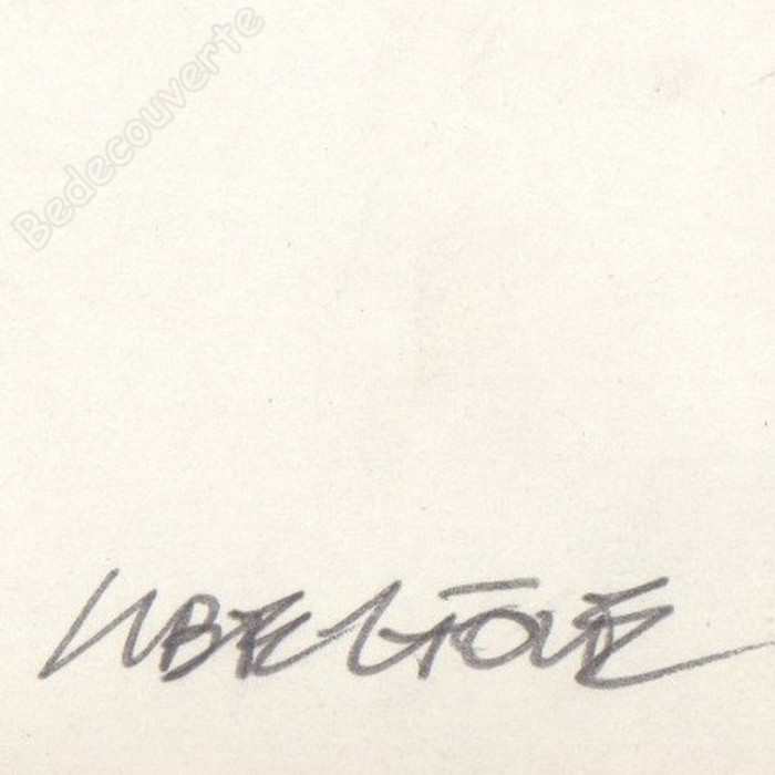 Liberatore Tanino - Dessin Original Portrait RanXerox 01