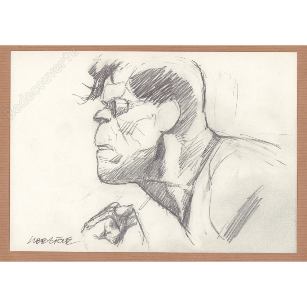 Liberatore Tanino - Dessin Original Portrait RanXerox 01 Liberatore Tanino - Dessin Original Portrait RanXerox 01