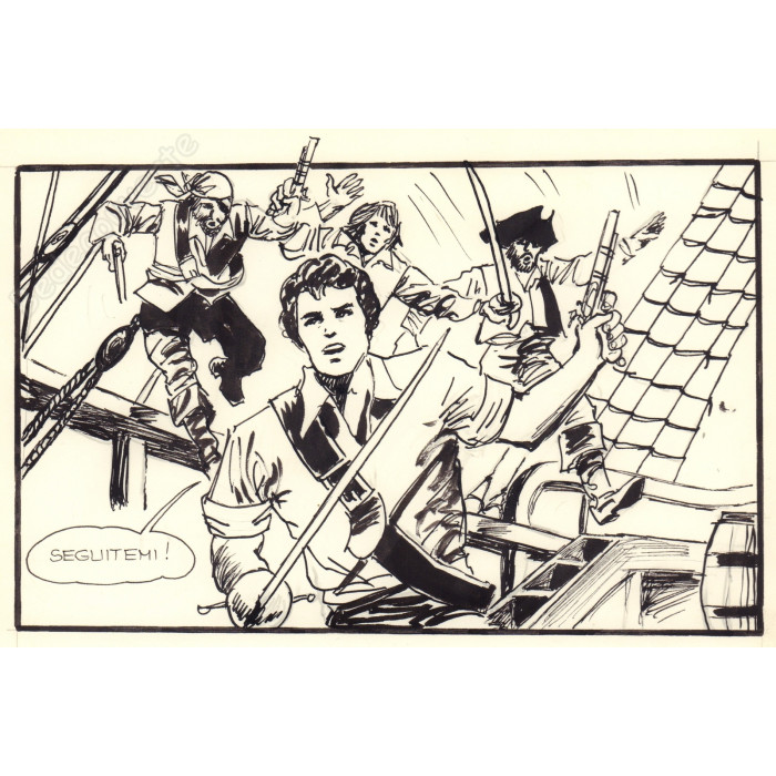 Manara Milo - Planche Originale Jolanda 46-77