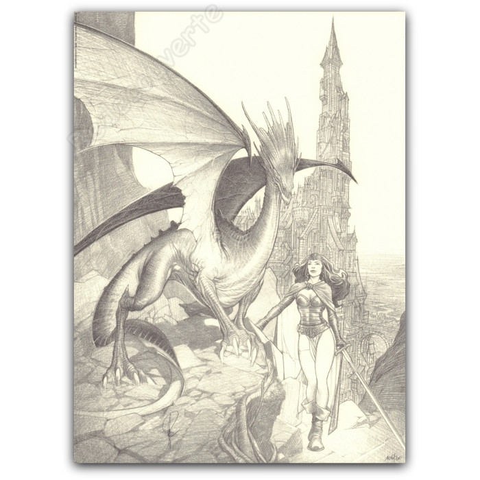 Varanda - Dragon devant château