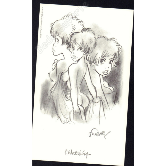 Walthéry - Artbook 69 by F. Walthéry + Dédicace 69/125