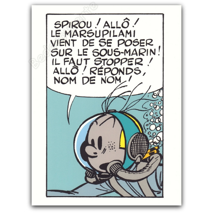 Franquin - Spirou et Fantasio Plongée