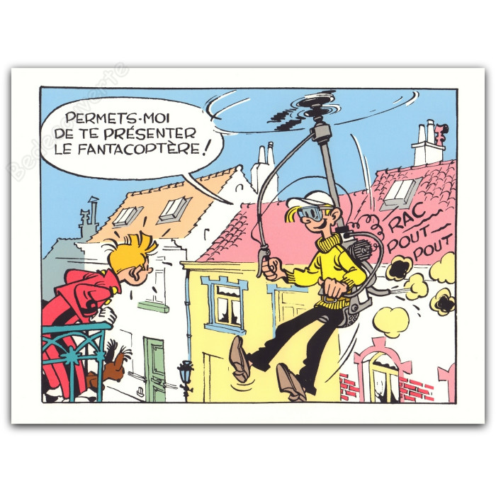 Franquin - Spirou et Fantasio Fantacoptère