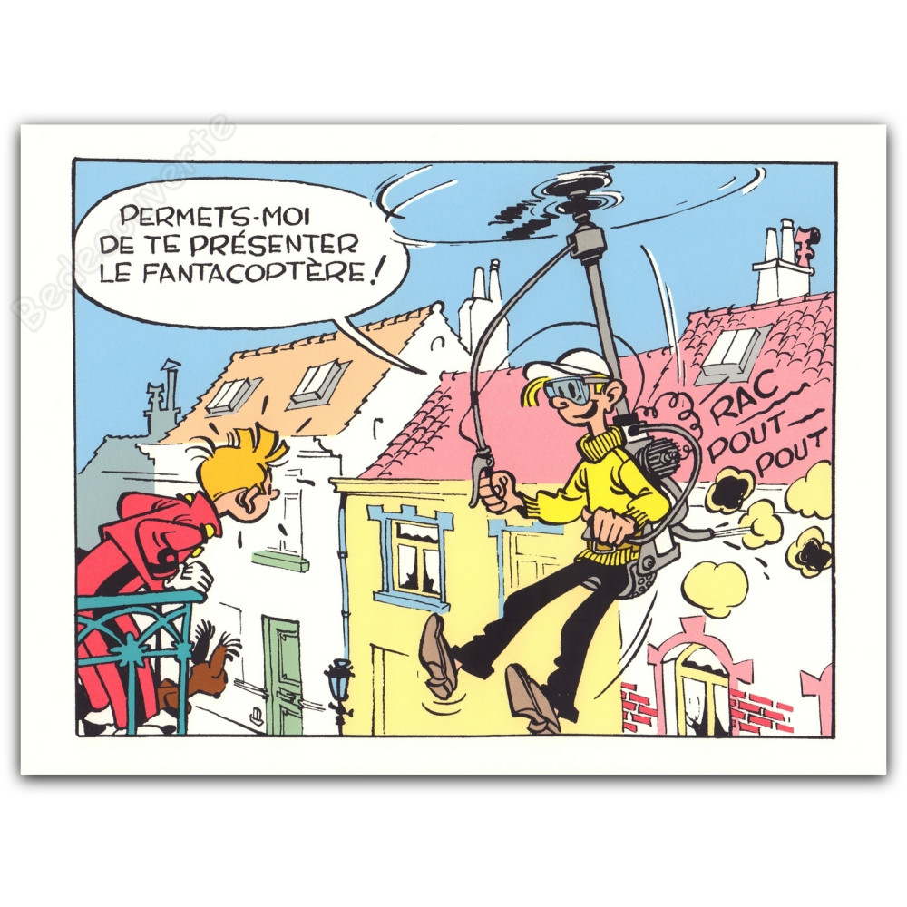 Franquin - Spirou et Fantasio Fantacoptère Franquin - Spirou et Fantasio Fantacoptère